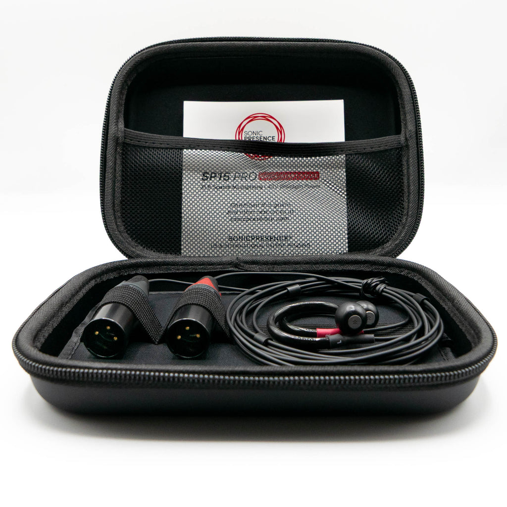 SP15PRO – Binaural Microphone (Dual 3-Pin XLR) | SonicPresence®